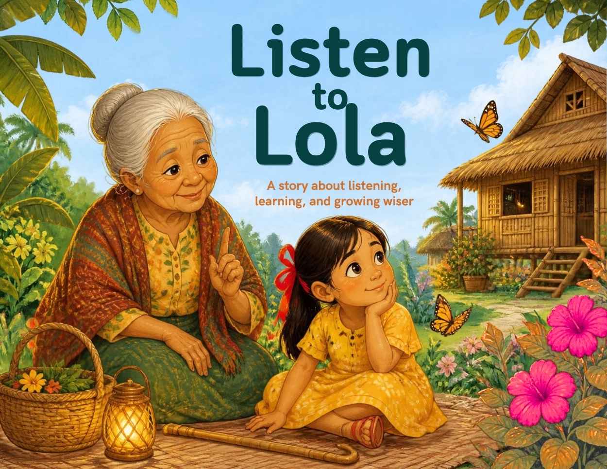 Listen to Lola illustrated book cover